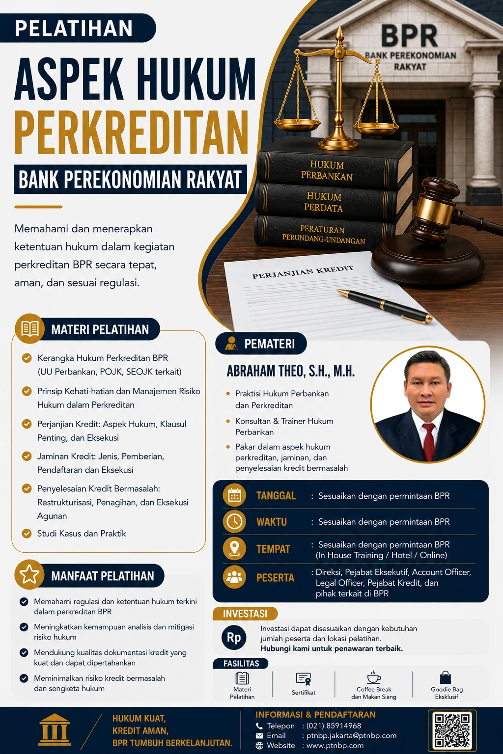 Pelatihan Aspek Hukum Perkreditan BPR