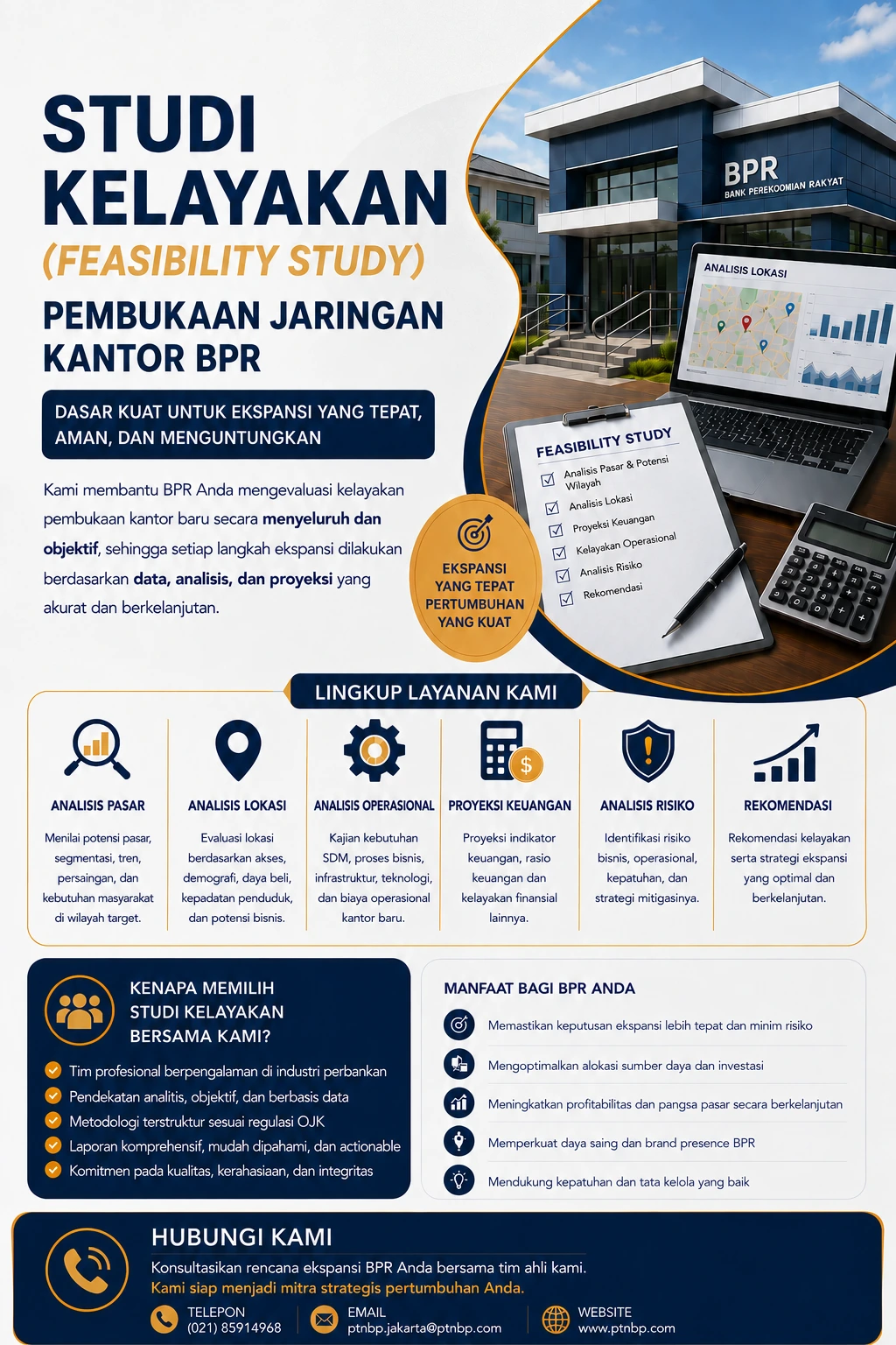 studi kelayakan pembukaan kantor bpr